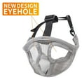 thumbnail image 6 of Short Snout Dog Muzzles- Adjustable Breathable Mesh Bulldog Muzzle for Biting Chewing Barking Training Grooming Dog Mask,GreyS, 6 of 8