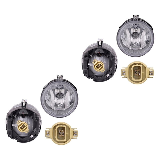 Par de Faros Para Niebla DEPO Chrysler Sebring 2010 Eje Delantero Ambos lados