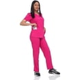 thumbnail image 3 of Scrubs for Women 4 Pocket Pants Stretch Nurse Scrub Pants for Medical Uniform and Home Attendant Lightweight, 3 of 6
