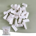 Zenghuiiii 20 Pieces Cosmetic Sponges Latex Makeup Foam Wedges