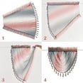 thumbnail image 2 of Achim Ombre Waterfall Valance - Blush, 2 of 5