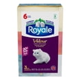 thumbnail image 3 of Royale Velour Facial Tissue, 6 Flat Boxes, 88 Tissues per box, 3 of 9