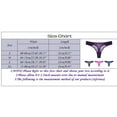 thumbnail image 2 of WCJM Cotton Thongs for Women T Back Gstring Underwear Seamless Panties See-Through Solid-Color Shorts and T Underpants Blue Lace Underwear Set S, 2 of 2