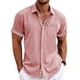thumbnail image 2 of Hawaiian Shirt For Men, Men's Vintage Button Down Bowling Shirts Short Sleeve Summer Beach Shirt M, 2 of 5