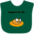 thumbnail image 3 of Inktastic Nuggets for Life Boys or Girls Baby Bib, 3 of 4