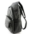 thumbnail image 2 of Silver Fever Leather Backpack Medium Size Top Entry Black_Textured, 2 of 5