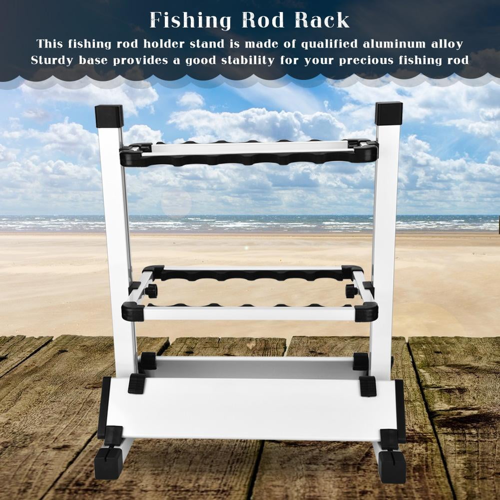 fishing rod holder stand