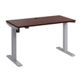 thumbnail image 2 of Pemberly Row 48W Height Adjustable Desk in Hansen Cherry - Engineered Wood, 2 of 7