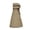Beige, variant on Women's Roll-Up Straw Sun Visor Wide Brim UV Protection Summer Hat, Foldable and Packable Bare Top Sun Hat, Adjustable Beach Cap for Outdoor Travel Golf Tennis Gardening Casual Apparel