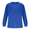 thumbnail image 5 of Shirts for Men Sweatshirts Men's Drying Loose Fitting Sports Fashion Long Sleeved Round Neck Top/shirt Plus Size Comfortable Undershirt Casual Indoor Wear, 5 of 7