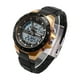 thumbnail image 2 of Reloj de pulsera ANGGREK para hombre analógico y digital Dorado y Negro, 2 of 8
