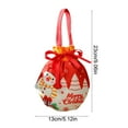 thumbnail image 3 of Christmas Apples Bag Christmas Eve Gift Drawstring Bag Christmas Apples Candy Cloth Bag Candy Gift Handbag Suitable For Christmas Gift Supplies Daily use of products, 3 of 6