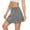 HempGray, variant on Women's Athletic Tennis Skorts with Ball Pockets Lightweight Active Quick Dry Running Golf Workout Sports Skirt White M