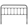 thumbnail image 3 of Pemberly Row Modern Farmhouse King Metal Spindle Headboard in Black, 3 of 6