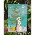 thumbnail image 3 of Merry Christmas Tree Dalmatian Garden Flag, 3 of 3