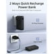 thumbnail image 3 of Batería Portátil RORRY Negro 10000 mAh con Enchufe Plegable y Cables Integrados, 3 of 8