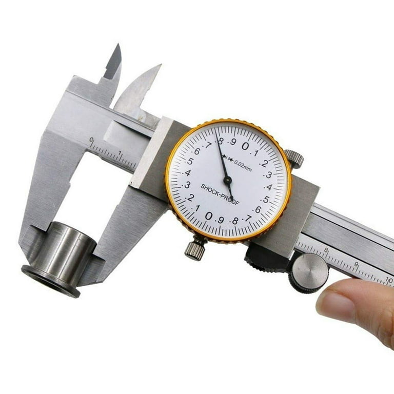 Dial Calipers 0-150mm 0.02mm High Precision Industry Stainless Steel  Vernier Caliper Shockproof Metric Measuring Tool