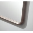 thumbnail image 3 of Bathroom Mirror Vela 24" Chestnut Oak Modern Style, 3 of 3