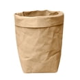 thumbnail image 3 of Agiferg Washable Kraft Paper Bag Plant Flowers Pots Multifunction Home Storage Bag Brown, 3 of 5
