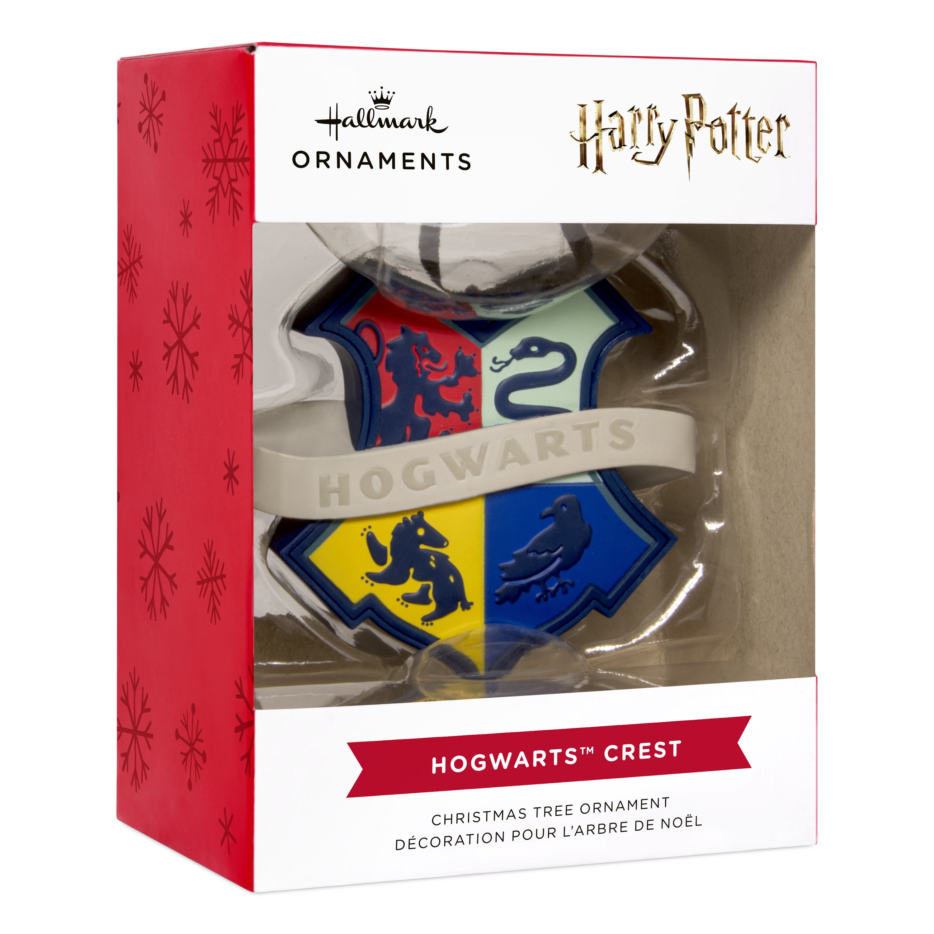 Hallmark Christmas Ornament (Harry Potter Hogwarts Crest), 1 Count