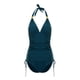 thumbnail image 2 of SAYOO Camisola de 2 piezas con cuello halter para mujer con cordón + bragas de bikini SAYOO Sexy, 2 of 9
