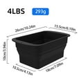 thumbnail image 2 of Extra Large Silicone Ice Block Reusable Collapsible Ice Bath Accessories Thick Tray For Freezer Cold Chiller, 2 of 4