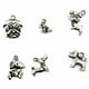 thumbnail image 3 of Piezas Colgantes con de Cacrro a Granel para Joyas de Bricolaje Collar Pendientes Arte Artesanal Sunnimix amuletos de perros para hacer joyas, 3 of 7
