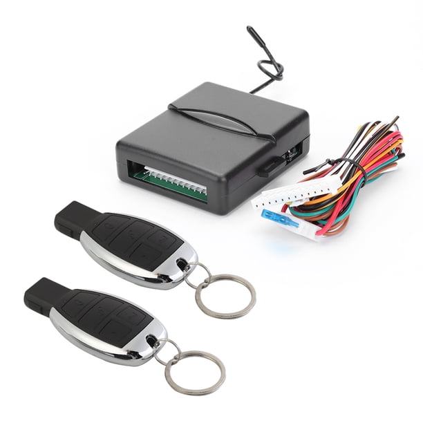 Cerradura Puerta Central Remota para Automóvil Con Cableado Entrada Sin Llave Alarma Entrada