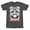 Charcoal Heather, variant on Men's Nintendo Mario Close Up Graphic Tee Charcoal Heather Small
