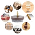 thumbnail image 3 of Almohadilla Para Patas De Silla, Accesorios Para Muebles, 50 Uds., Clavo De Fieltro, Armario Para Silla, Sofá, Taburete ANGGREK Patio y Jardín, 3 of 8