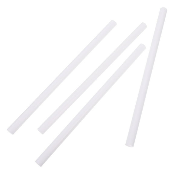 24Pcs Plastic Cake Dowel Rods Cake Support Rods Stacking Cake Straws (White)
