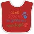 thumbnail image 3 of Inktastic Neurologist Future Boys or Girls Baby Bib, 3 of 4