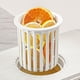 thumbnail image 5 of Dispensador de agua y jugo, construcción duradera de PP y PET, rango de temperatura de -70 °C a 120 °C, anillos de silicona a prueba de fugas, diseño de refrigerador que ahorra espacio, fácil de, 5 of 5