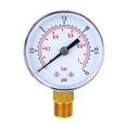 thumbnail image 1 of Dual Scale Mechanical Pressure Gauge For Gas Water Oil Liquid 1/4 BSPT Thread ,Lasting Performance, 1 of 6