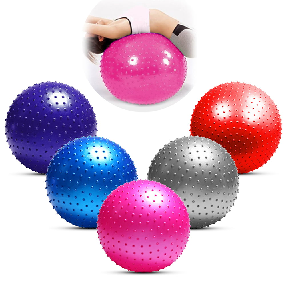 Spiky Eco-friendly large 75cm Exercise Yoga Massage Ball with free Pump 