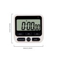 thumbnail image 2 of Temporizador De Cocina Cronómetro digital Cocina Cocina Cuenta regresiva Temporizador Alarma Recordatorio Reloj, 2 of 4
