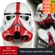 thumbnail image 2 of Cascos de Star Wars La serie negra Incinerador Stormtrooper Cosplay Casco Máscara de PVC duro Máscaras de Star Wars Accesorios1 Deng Xun unisex, 2 of 2