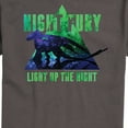 thumbnail image 3 of How to Train Your Dragon - Night Fury Light Up The Night  - Men's Short Sleeve Graphic T-Shirt, 3 of 5