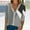 1# Gray cheap stuff under 5 dollars, variant on Dyegold Fall Tops For Women 2023 Trendy Long Sleeve Shirts Dressy Casual V-Neck Leopard Color Block Tunics Top Loose Blouses