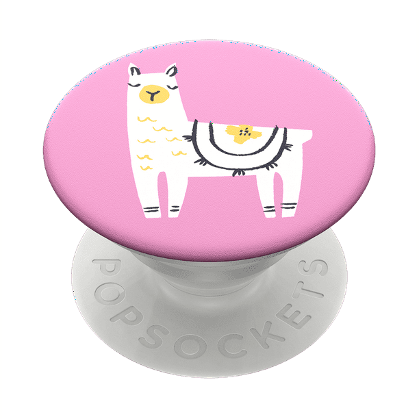 Popsockets Grip With Swappable Top For Cell Phones Popgrip Llama Gama Walmart Com