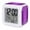 Purple, variant on Modern Purple Digital Alarm Clock for Bedrooms, Smart LED Alarm Clock with 7 Color Changing Night Light, Abstract Diamond Luxury Gradient Silent Wake Up Clocks for Sleep Study Cooking 3.2"x3.2"
