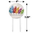 thumbnail image 2 of Acrylic Row of Colorful Rainbow Trees Bending in the Wind Cake Topper Party Decoration for Wedding Anniversary Birthday Graduation, 2 of 7