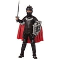 thumbnail image 2 of California Costumes Gladatorial Black Knight Boy's Costume Medium 8-10, 2 of 2