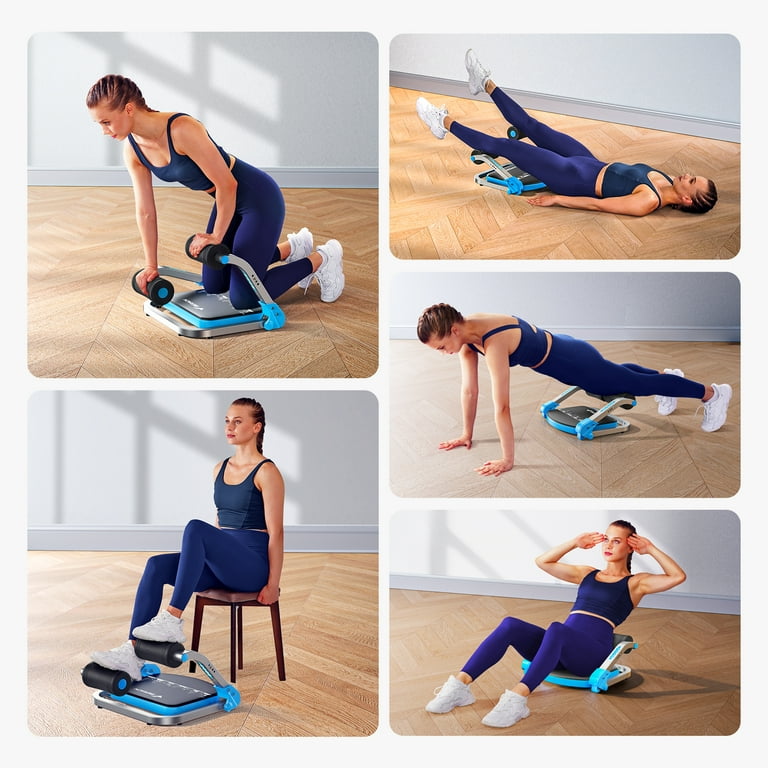 Portable Ab Workout Equipment AIRHOP Ab Machine - Adjustable Resistance ...