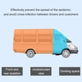 thumbnail image 2 of Yeacher Car Isolation Film -droplet , Fully Enclosed Transparent Isolation Curtain Protective Film Self-adhesive Partition Curtain For Cars, Taxies, 2 of 8