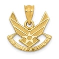 thumbnail image 1 of Real 14kt Yellow Gold U. S. AIR FORCE Pendant; for Adults and Teens; for Women and Men, 1 of 3