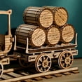 thumbnail image 4 of Puzzle de madera Bennama Wine Truck, kit de maquetas 3D, 278 piezas, 4 of 6