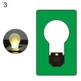 thumbnail image 2 of Portable Ultra-thin Mini LED Wallet Pocket Credit Card Size Lamp Night Light, 2 of 8