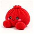 thumbnail image 6 of Mystery Rainbow Plush Dumpling Squishy, Cute Stuffed Dumpling Squishies Plushies Fidget Toy, Christmas Collectible Stress Relief Gift with Simulated Steamer & Fuzzy Handle, 6 of 9