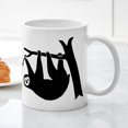 thumbnail image 3 of CafePress - Sloth Lazy Animal Freeclimber Mug - 11 oz Ceramic Mug - Novelty Coffee Tea Cup, 3 of 4